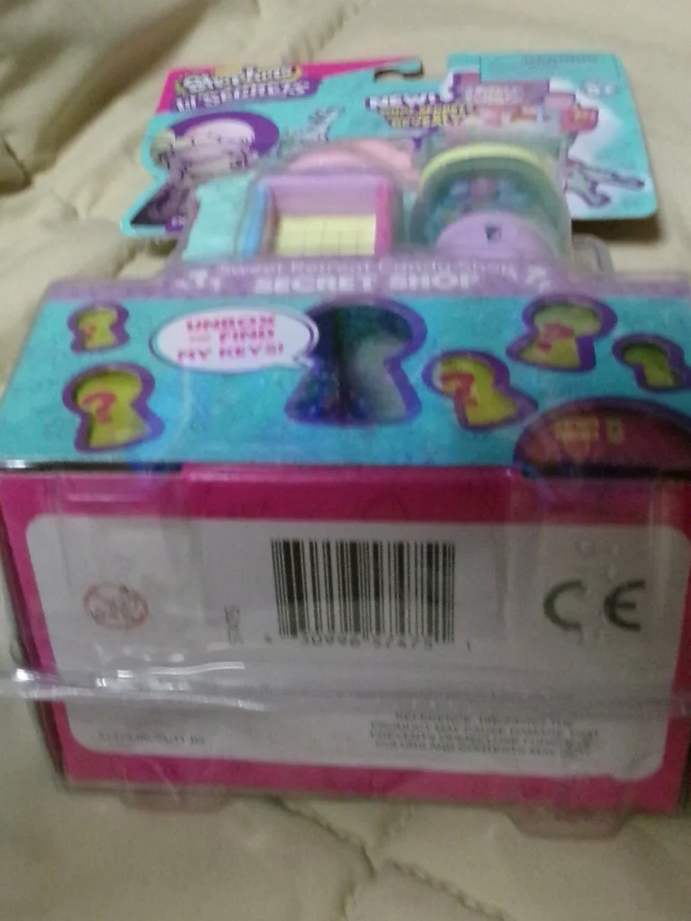 NWT Retired Shopkins Lil Secrets Mini Playset - Sweet Retreat Candy Shop